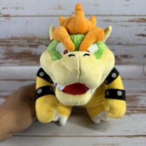 Nintendo Bowser Super Mario Bros Bowser Little Buddy 10" Koopa Plush 2017